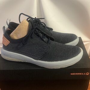 Merrell Men's Dark Gray and Light Gray Sneakers